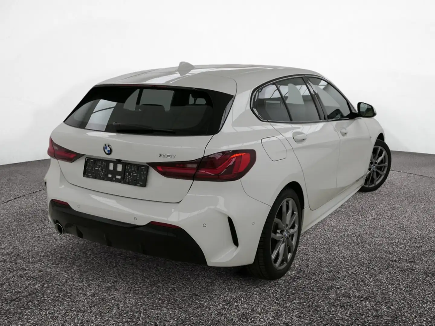 BMW 118 i M Sport LED+NAVI+KAM+SHZG Weiß - 2