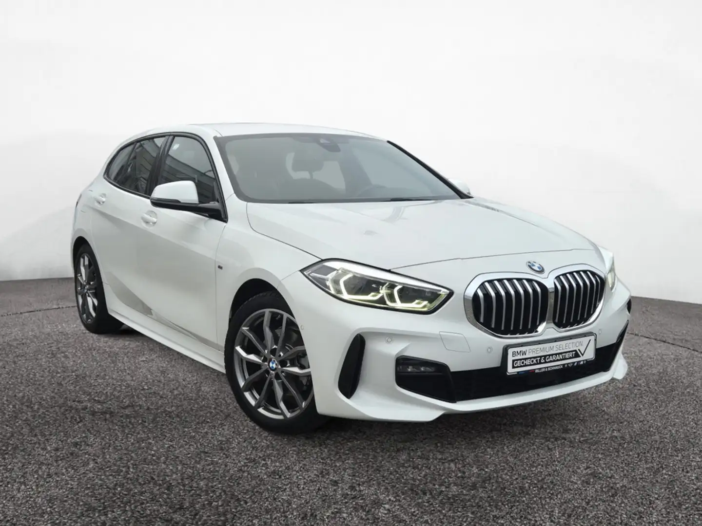 BMW 118 i M-Sport LED+NAVI+KAM+SHZG Wit - 2