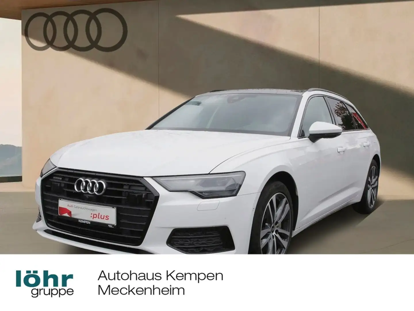 Audi A6 Avant 50 TFSI e quattro Pano AHK 360°Cam Navi+V... Weiß - 1