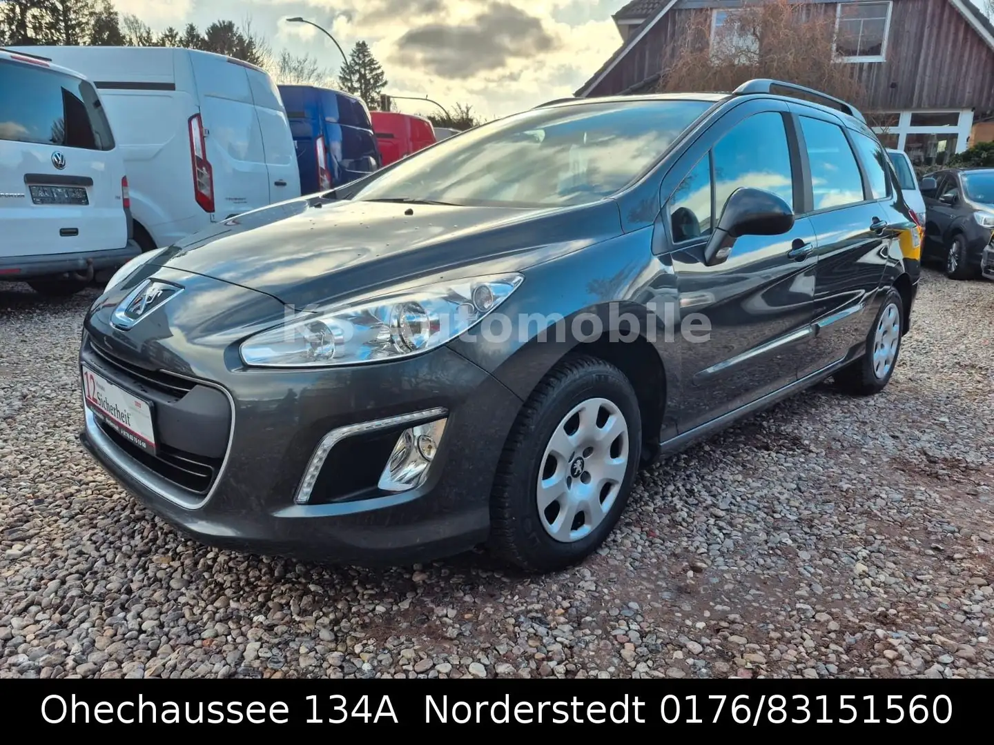 Peugeot 308 SW Access/Klima/Sitzh/1 Hand 1 Garnatie Grau - 1