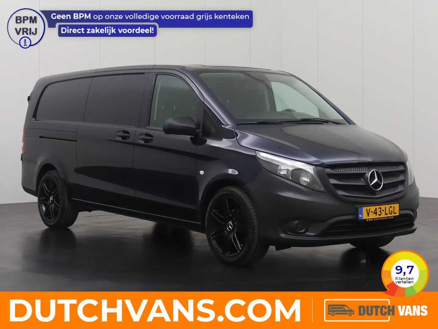 Mercedes-Benz Vito 114CDI 7G-Tronic Automaat XL | Navigatie | 3-Perso Blauw - 1