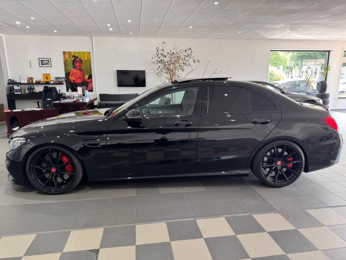 Mercedes-Benz C 63 AMG S  AMG Performance Schwarz - 2