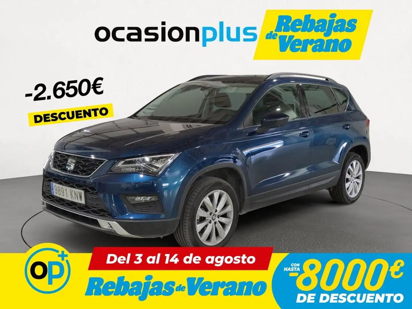 SEAT Ateca 1.4 EcoTSI S&S Style Azul - 1