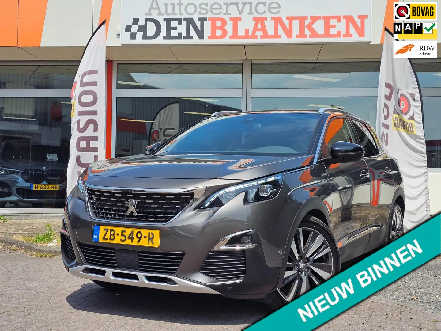 Peugeot 3008 1.2 PureTech GT Line BJ.2019 / Navi / Half Leer / Gris - 1