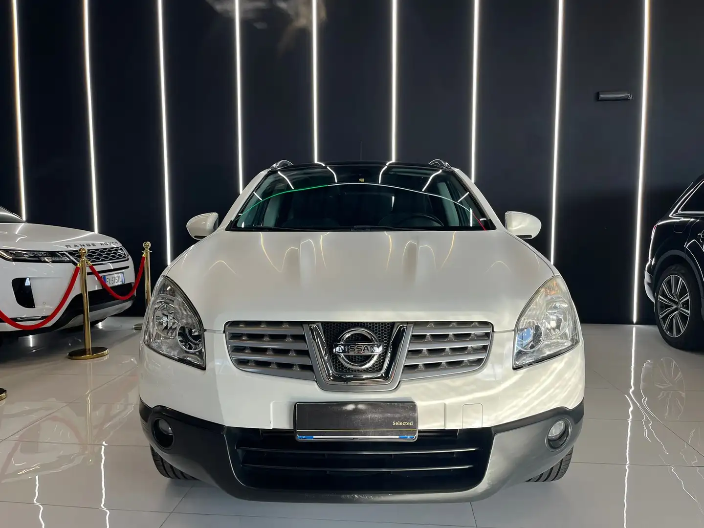 Nissan Qashqai 1.5 dci Tekna TETTO UNICO PROPRIETARIO Bianco - 2