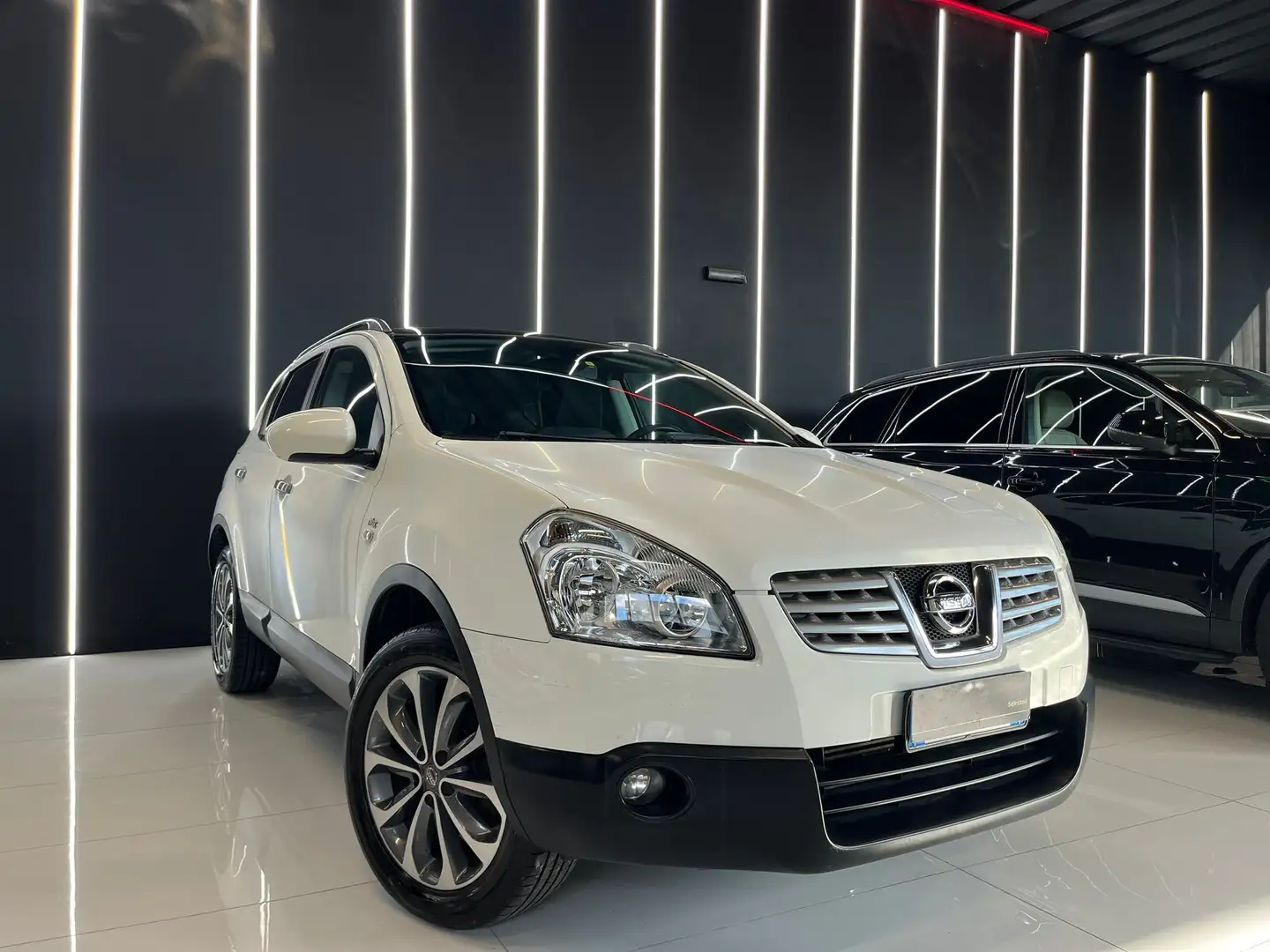 Nissan Qashqai 1.5 dci Tekna TETTO UNICO PROPRIETARIO Bianco - 1