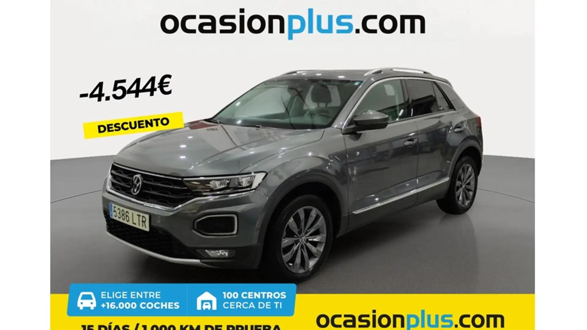 Volkswagen T-Roc 2.0 TSI Sport 4Motion DSG7 Gris - 1