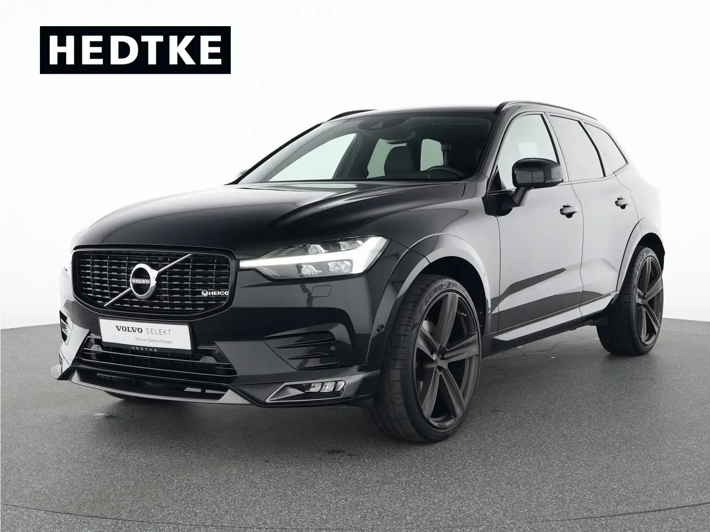 Volvo XC60 B5 Diesel AWD R-Design 21"+VOLL-LED+H&K+ACC Noir - 1