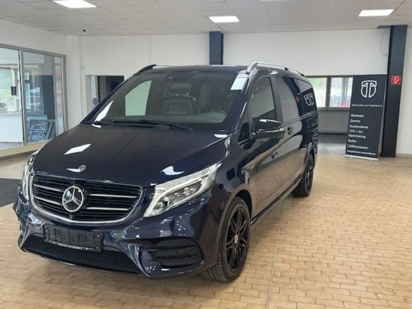 Mercedes-Benz V 250 V250 CDI Avantgarde Edition Lang 4-Matic AMG+NP Blau - 1