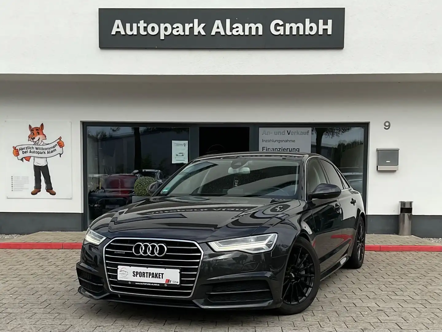 Audi A6 Lim. 3.0 TDI quattro HUD MEMORY SHZ SB Temp Grijs - 1