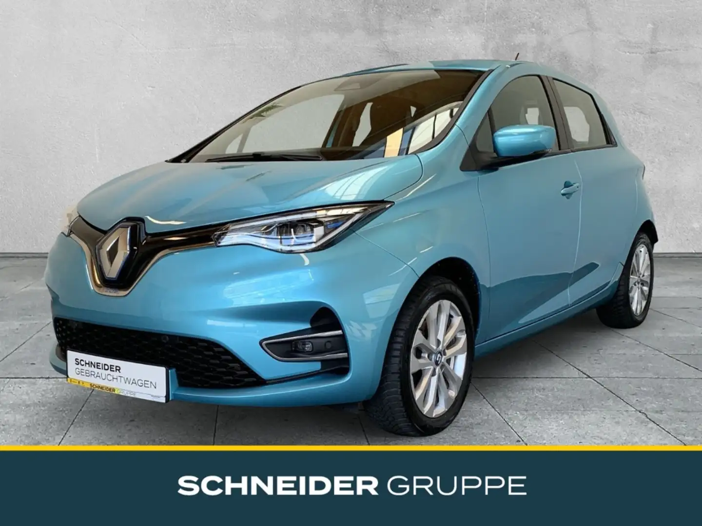 Renault ZOE Experience R135/Z.E. 50 Mietbatterie NAVI Blau - 1