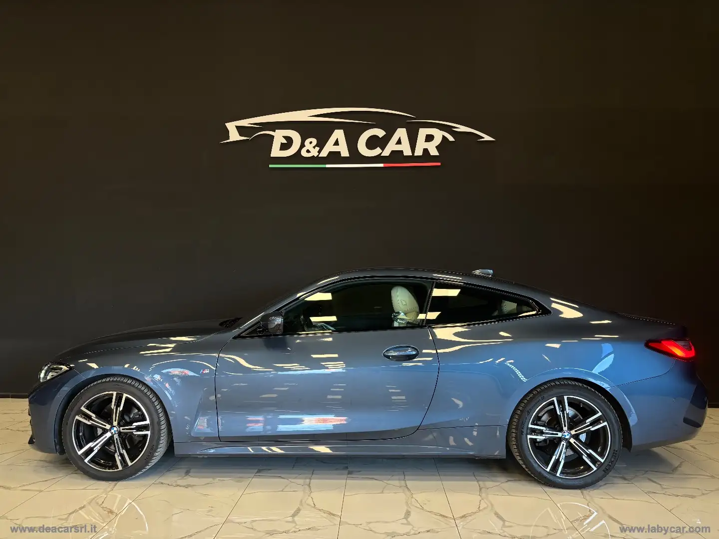 BMW 420 420d 48V COUPE Msport Blauw - 1