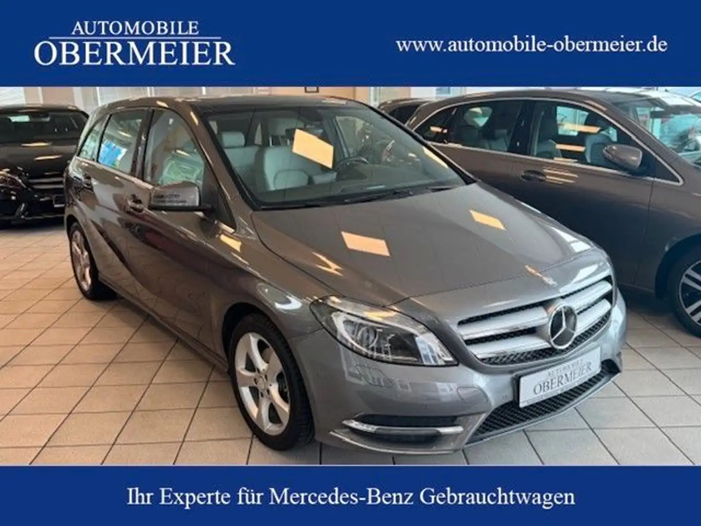 Mercedes-Benz B 200 Sport CDI 7G-DCT SHZ PTS Bi-Xenon Pano Gris - 1