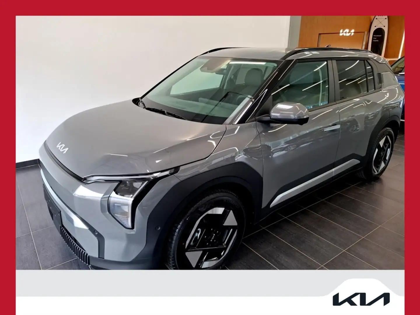 Kia EV3 FWD 81,4kWh Long Range Earth plus BARPREIS Grau - 1