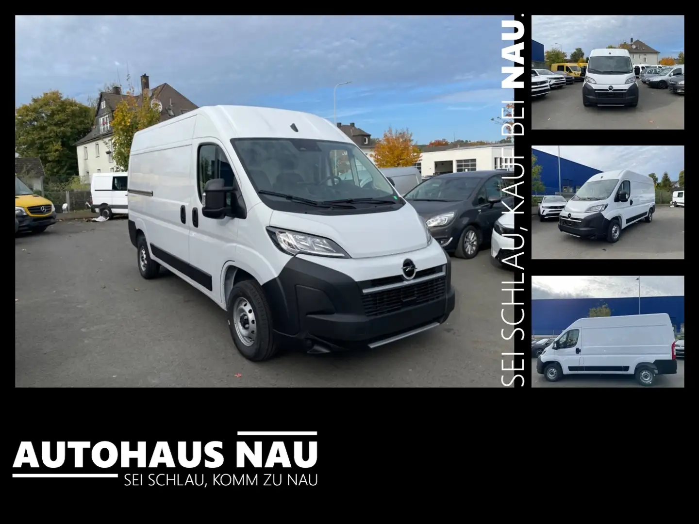 Opel Movano Kastenw 2.2 Diesel 140 L2H2 mit Rückfahrkam Weiß - 1