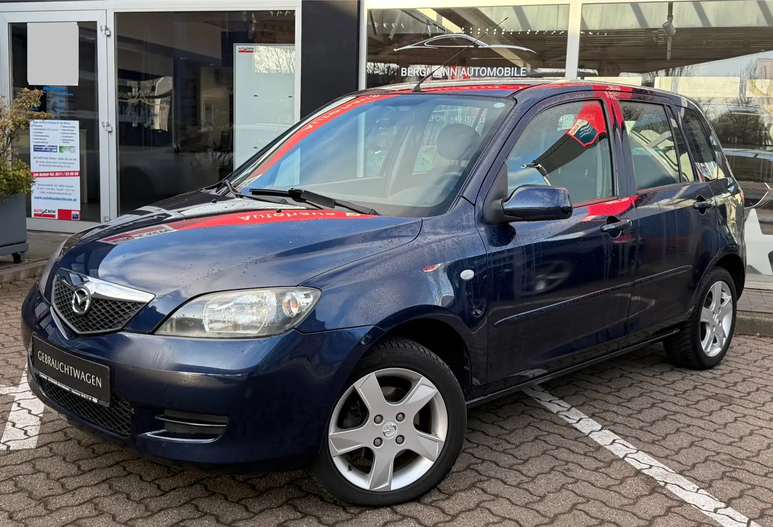 Mazda 2 1.4 Active (59kW) Blau - 1