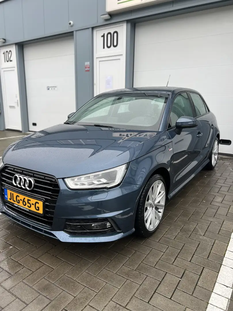 Audi A1 1.4 TFSI S-Line APK 11-11-2026 1e eigenaar! APK 26 Blauw - 1