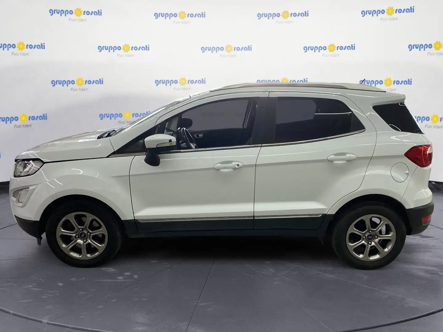 Ford EcoSport 2018 1.5 ecoblue Plus s&s 100cv my19 Blanc - 2