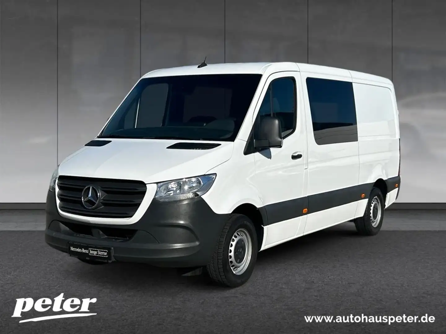 Mercedes-Benz Sprinter 316 CDI Mixto AHK+Klima+STHZG Wit - 1