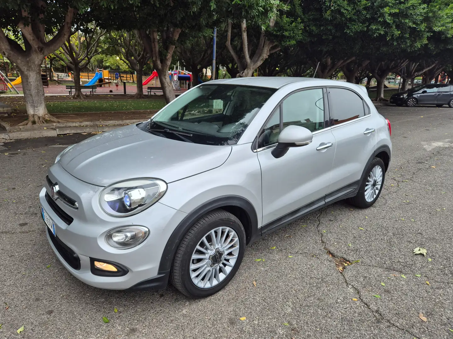 Fiat 500X 500 x 1.6 mjt Lounge 4x2 120cv my17 Argento - 1