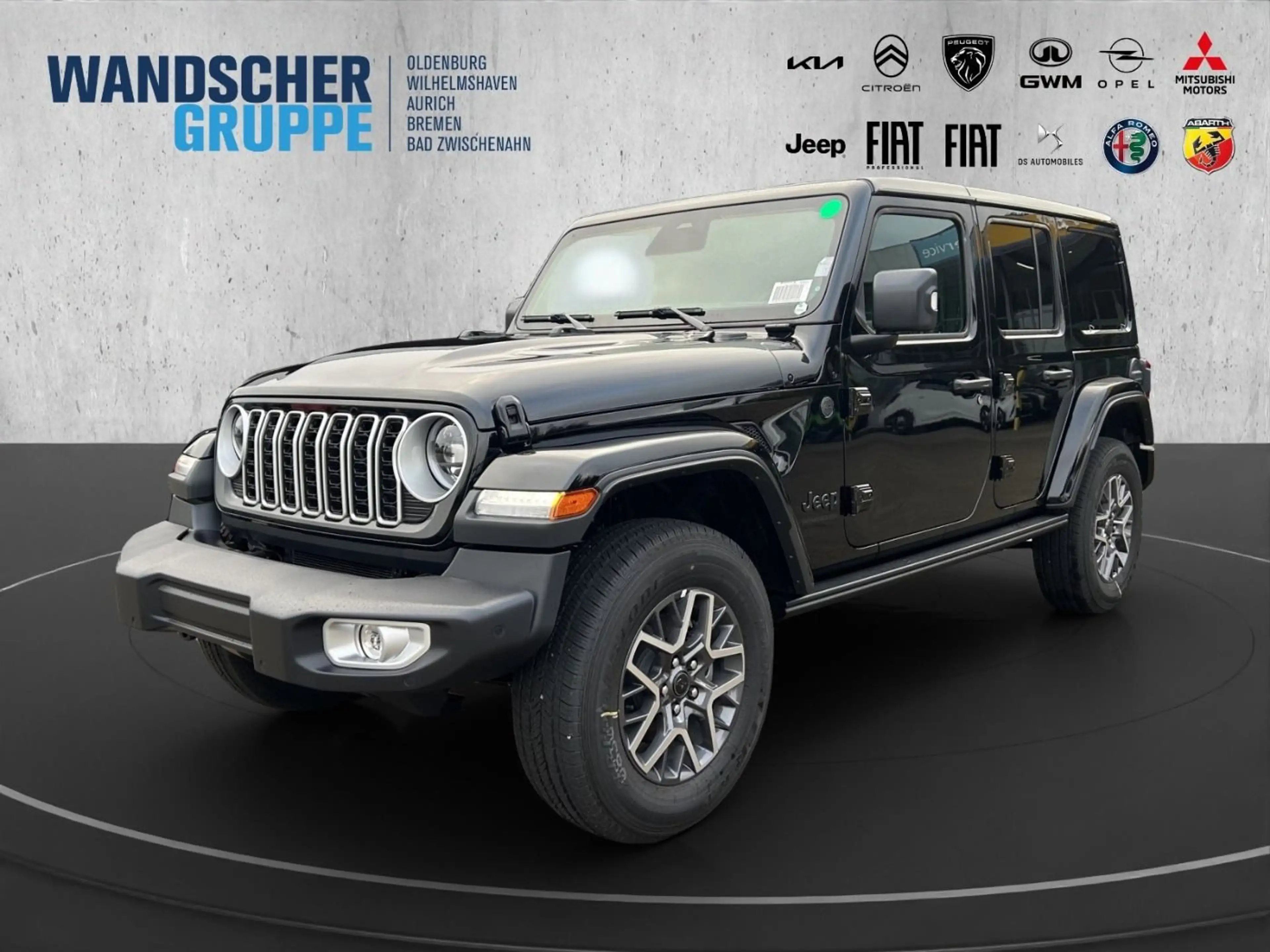 Jeep Wrangler MY25 Sahara 4x4 AT8 Kam.+KeyLess+LED+LM