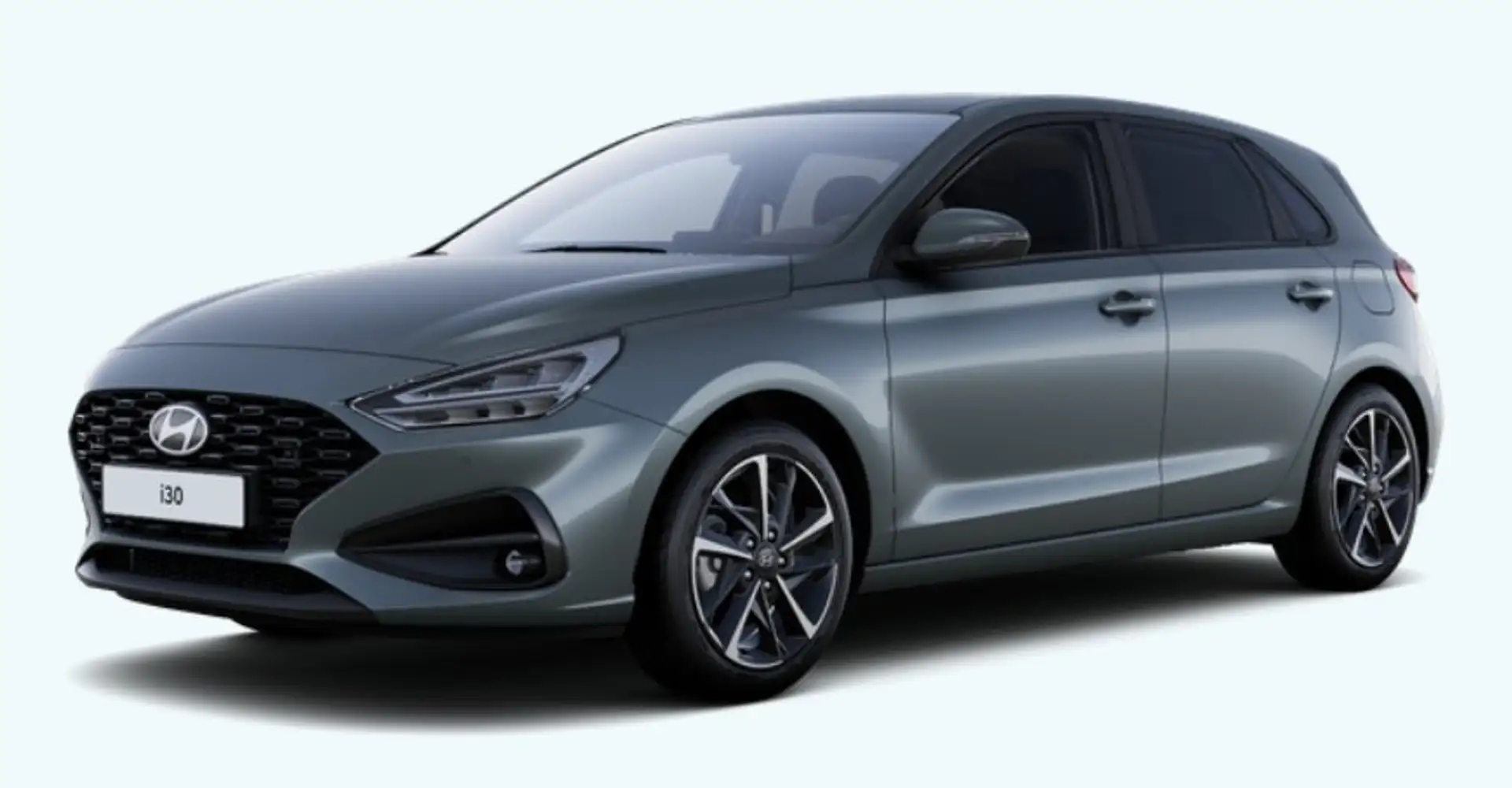 Hyundai i30 Advantage Mild-Hybrid Gris - 1