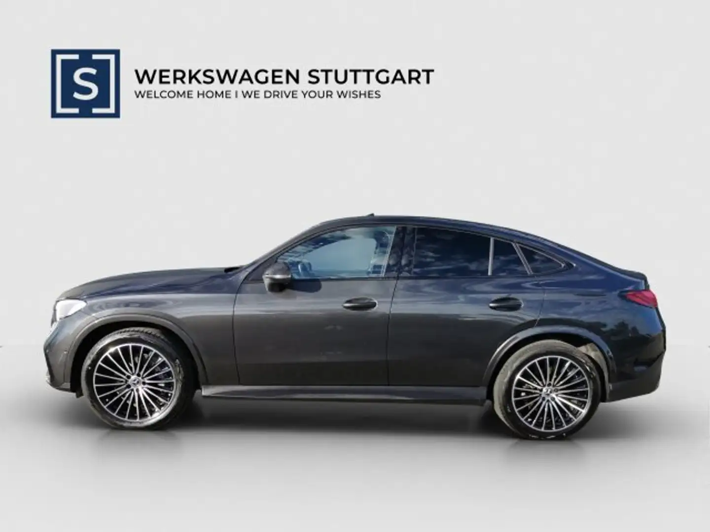 Mercedes-Benz GLC 200 GLC 200 4M Coupé AMG Night Distronic AHK LED Kam Grau - 2