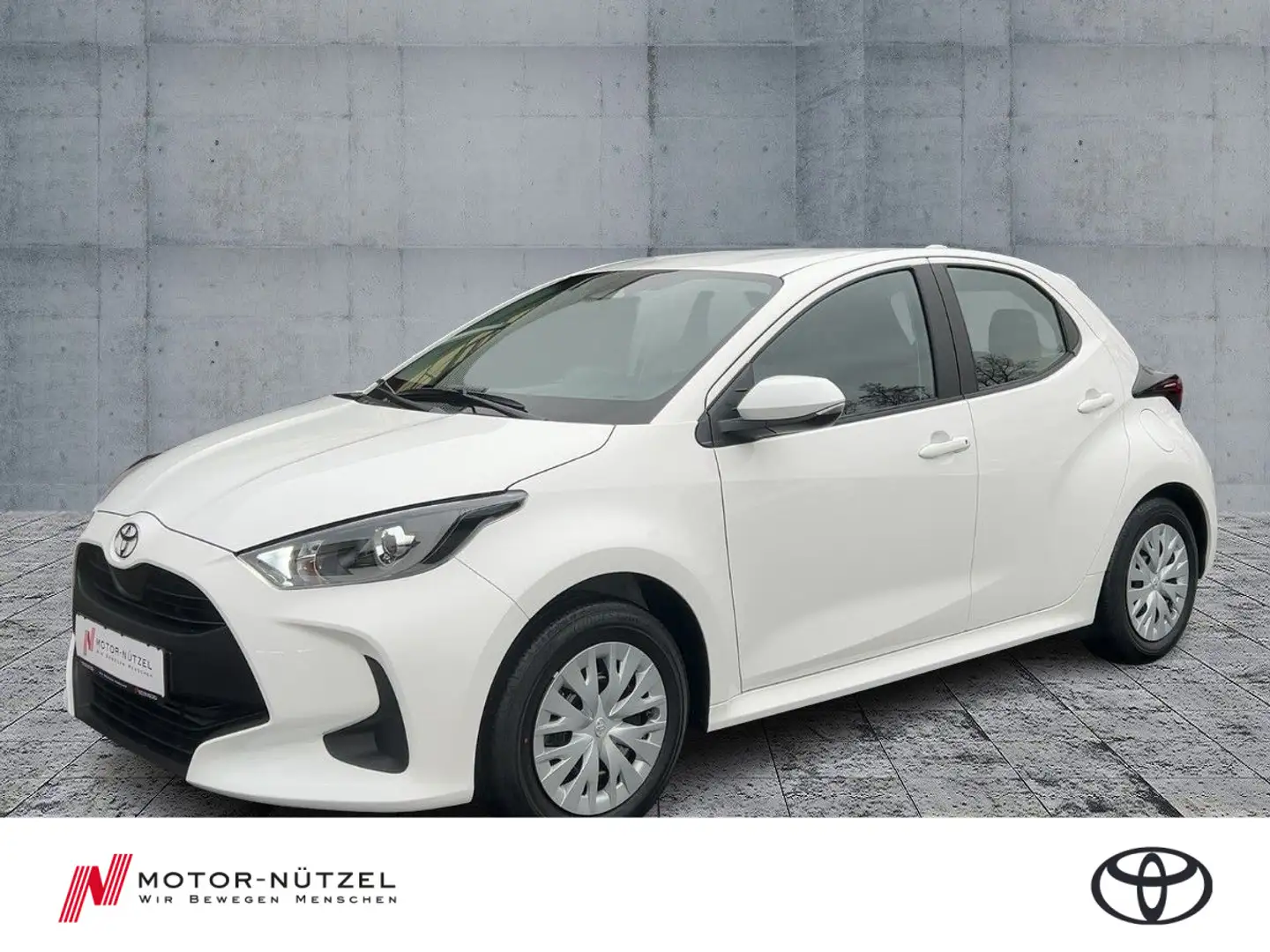 Toyota Yaris 1.5 Hyb. Business Edition CVT-Automatikget Weiß - 1
