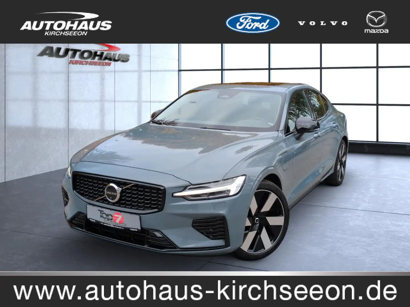 Volvo S60 T8 Recharge Plus Dark Plug-In Hybrid AWD Autom Grau - 1