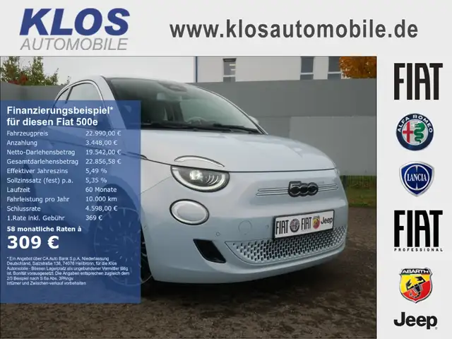 Fiat 500 BY BOCELLI AT 42 Kwh 118PS LED NAVI WINTER
