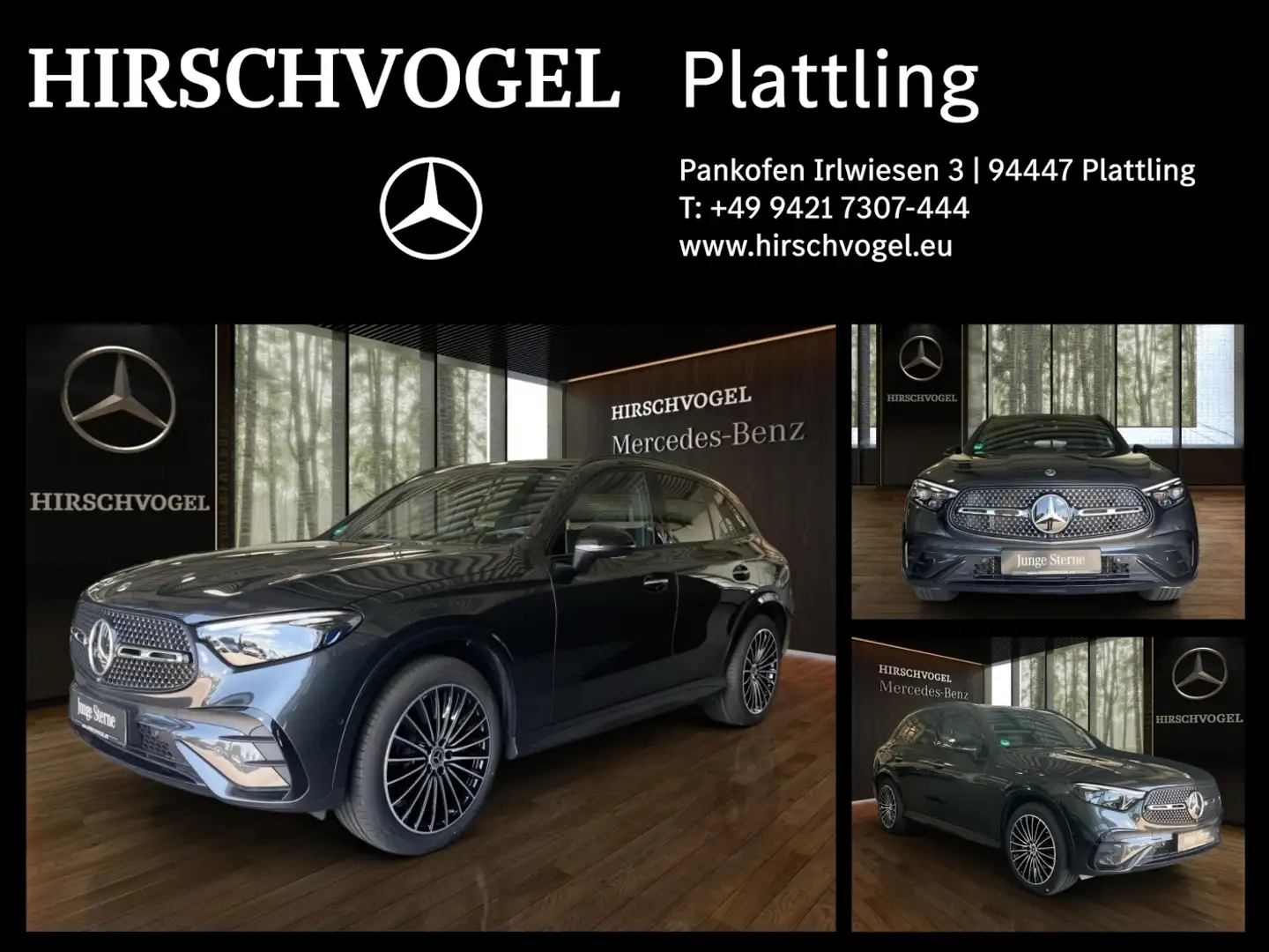 Mercedes-Benz GLC 450 d 4M AMG-Line+Night+Pano+AHK+DISTRO+Memo Grau - 1