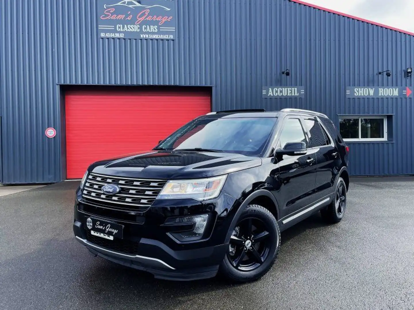 Ford Explorer Titanium XLT 2.3 ecoboost flexfuel places 2015 Noir - 1