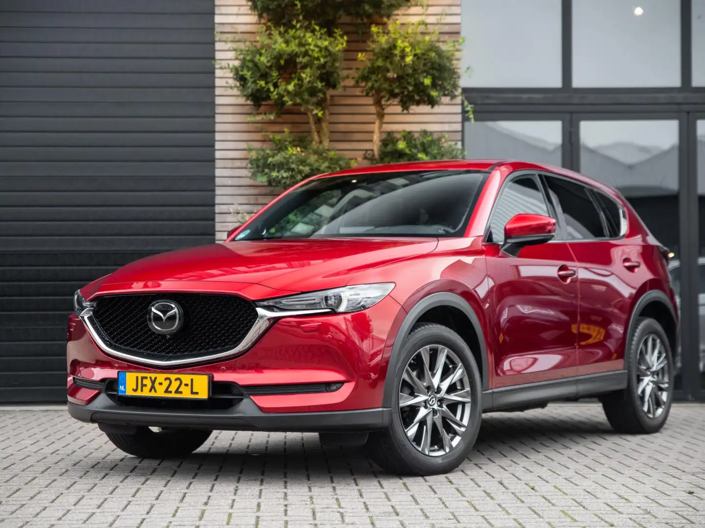 Mazda CX-5 2.5 SkyActiv-G 194 Signature Trekhaak Leer Bose AC Rouge - 1