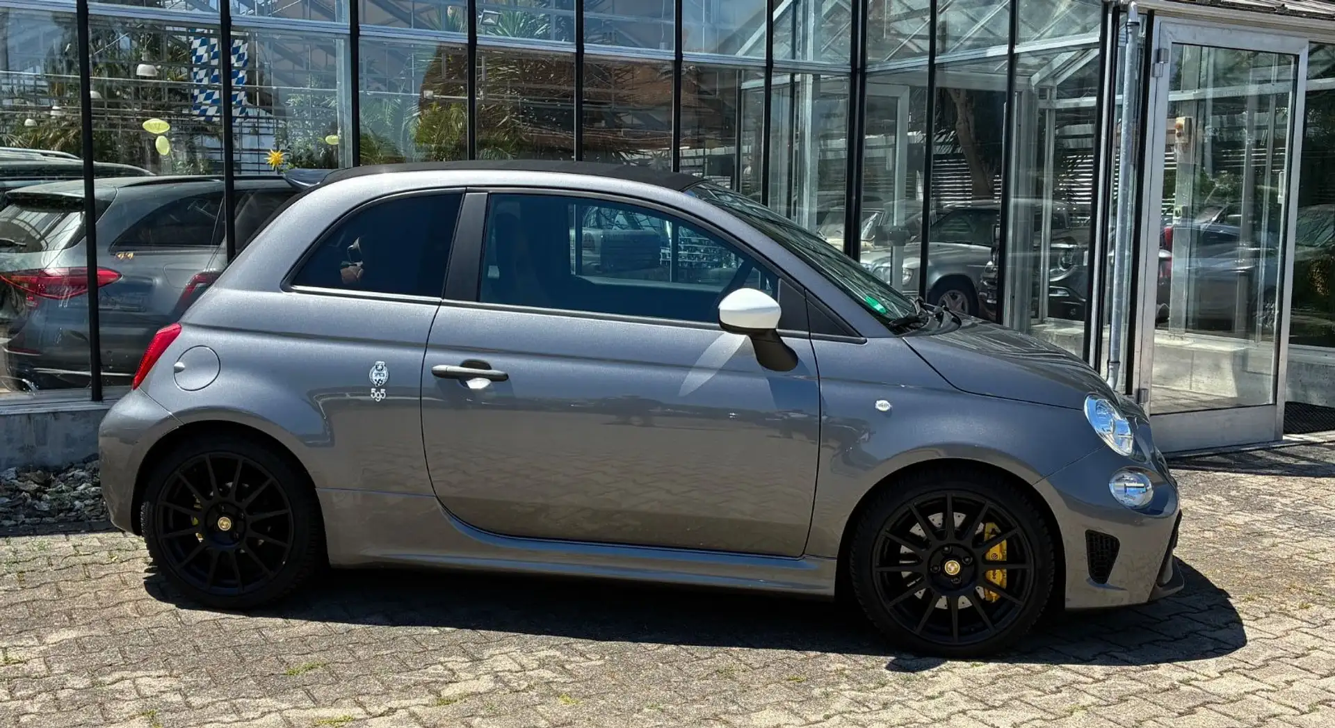 Abarth 595 Competizione 70 Jahre Cabrio Automatik Grau - 2
