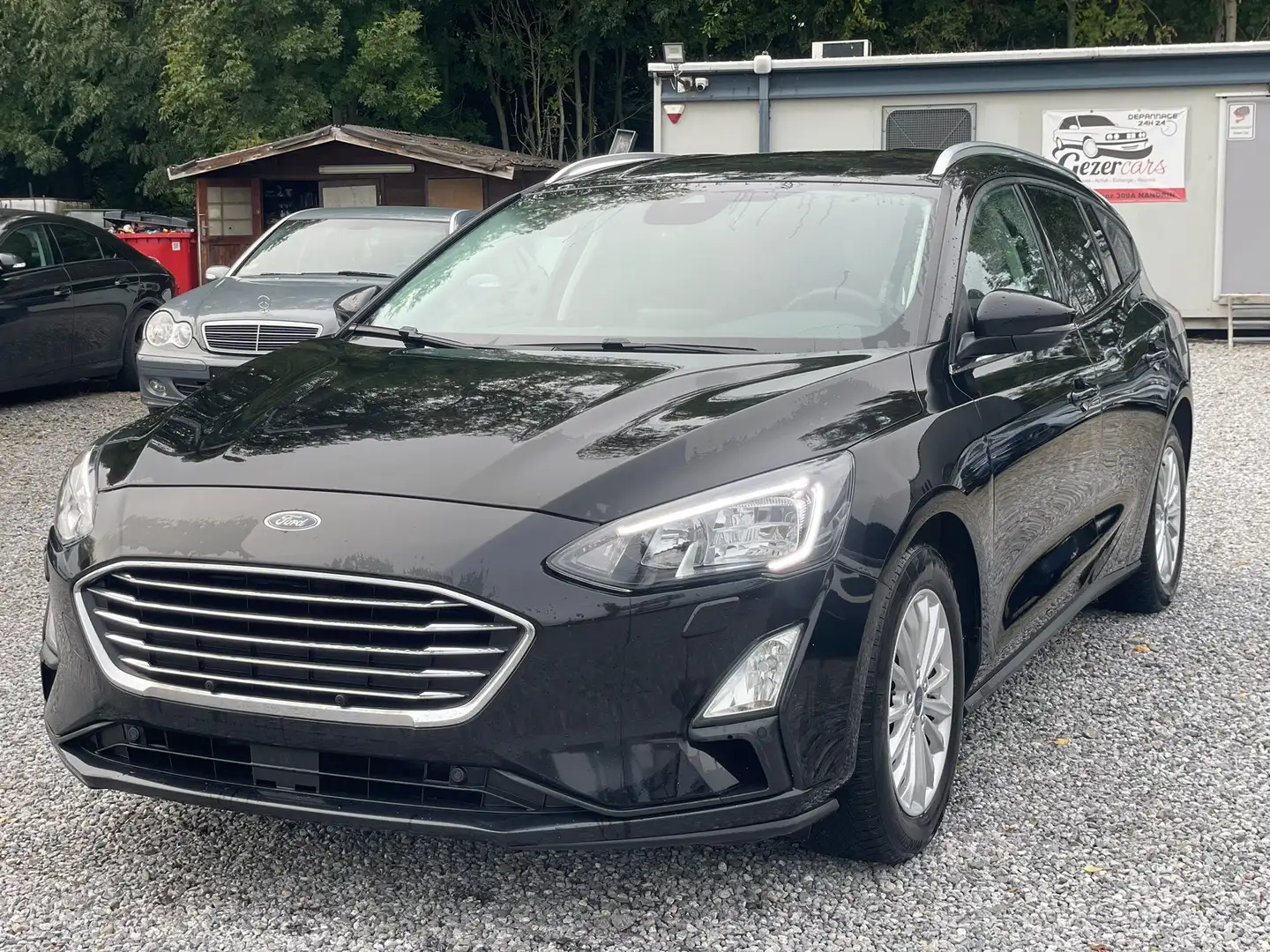 Ford Focus 1.5 EcoBlue **UTILITAIRE** TVA Déductible Noir - 1