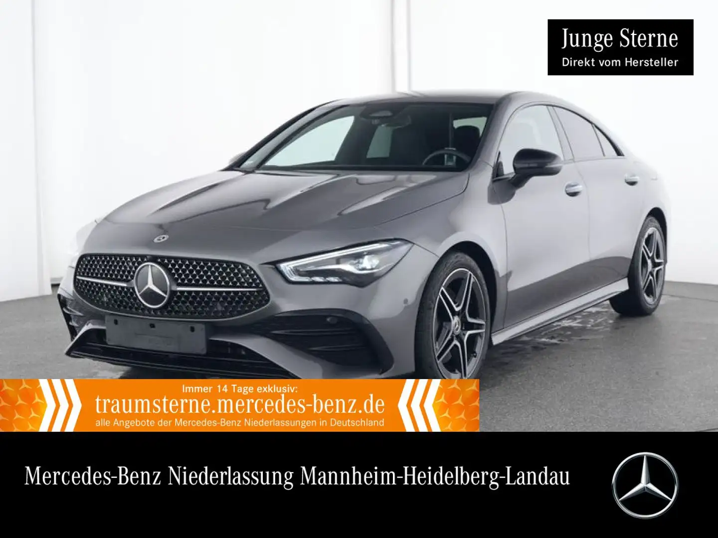 Mercedes-Benz CLA 200 AMG+NIGHT+LED+KAMERA+KEYLESS+7G Grau - 1