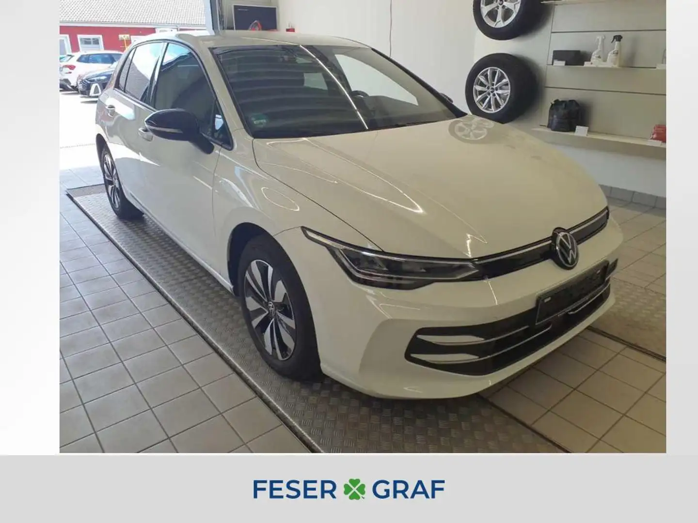Volkswagen Golf VIII GOAL 2.0 TDI DSG 150PS Weiß - 1