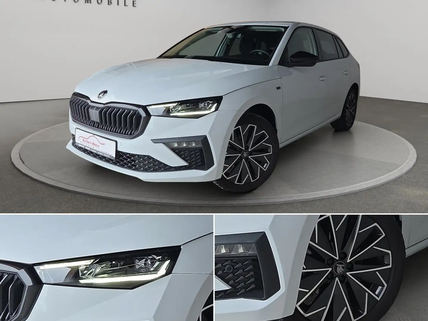 Skoda Scala 1.5 TSI Selection*AHK schwenk*MATRIX*KAM* Weiß - 2