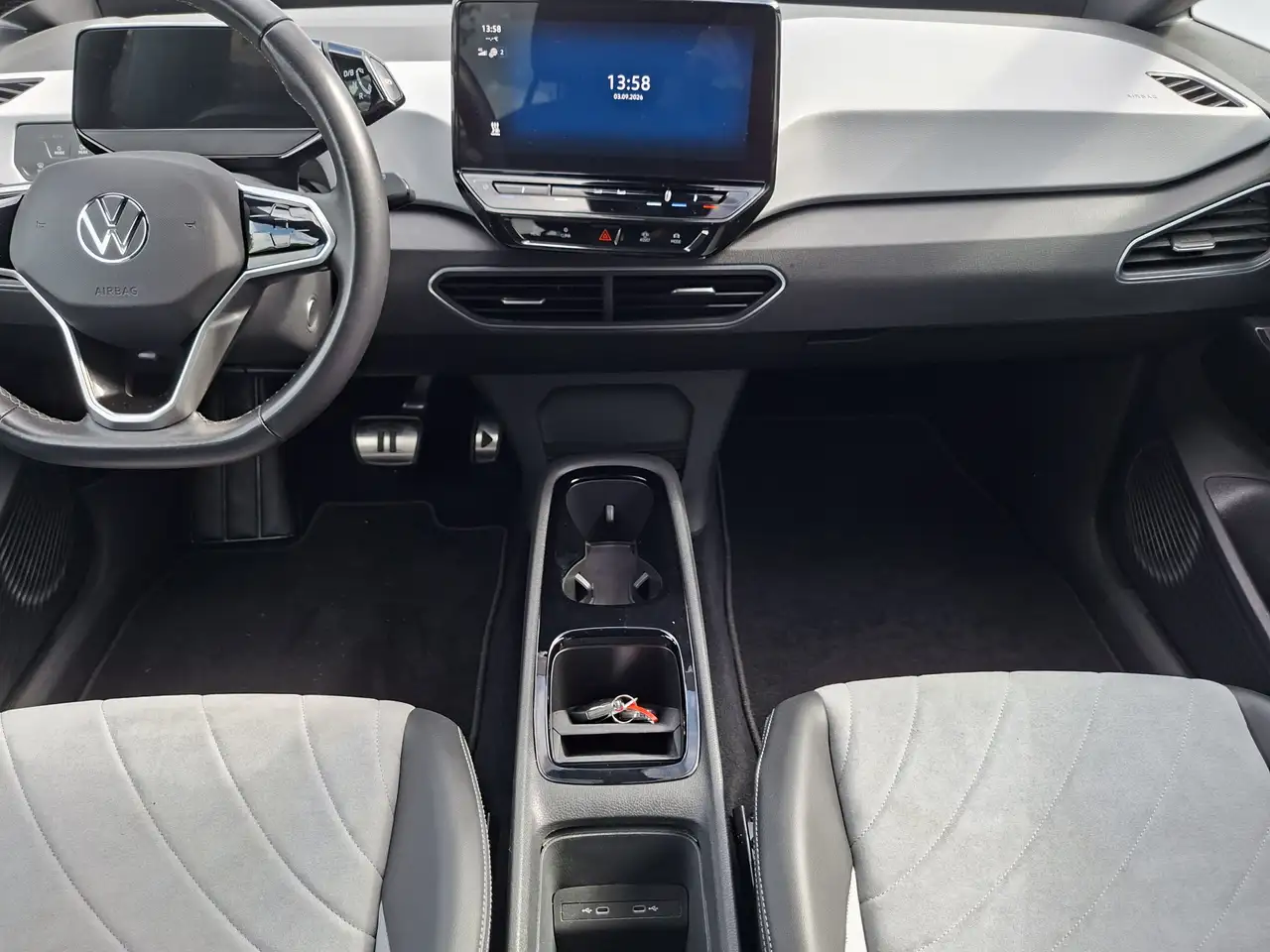 Volkswagen ID.3 Pro Edition 58 kWh Soh 94% Warmtepomp Stoelverw. 1, миниатюра 4