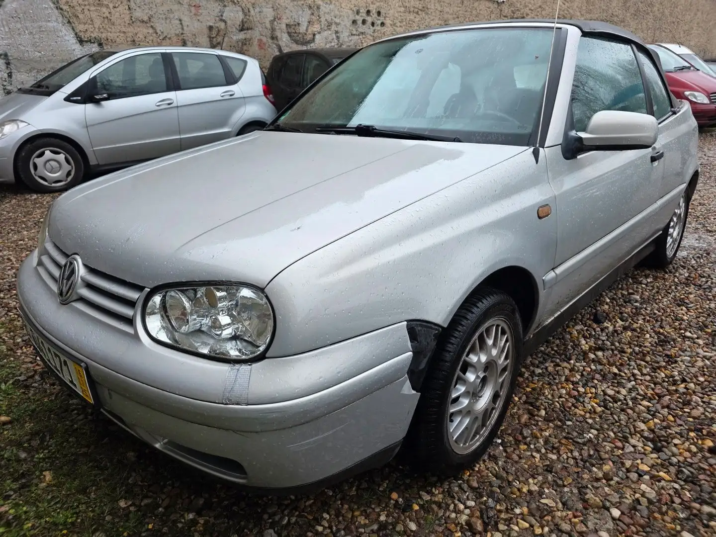 Volkswagen Golf 1.8 66kW Cabriolet-AUTOMATIK-LEDER-ALU Argent - 2