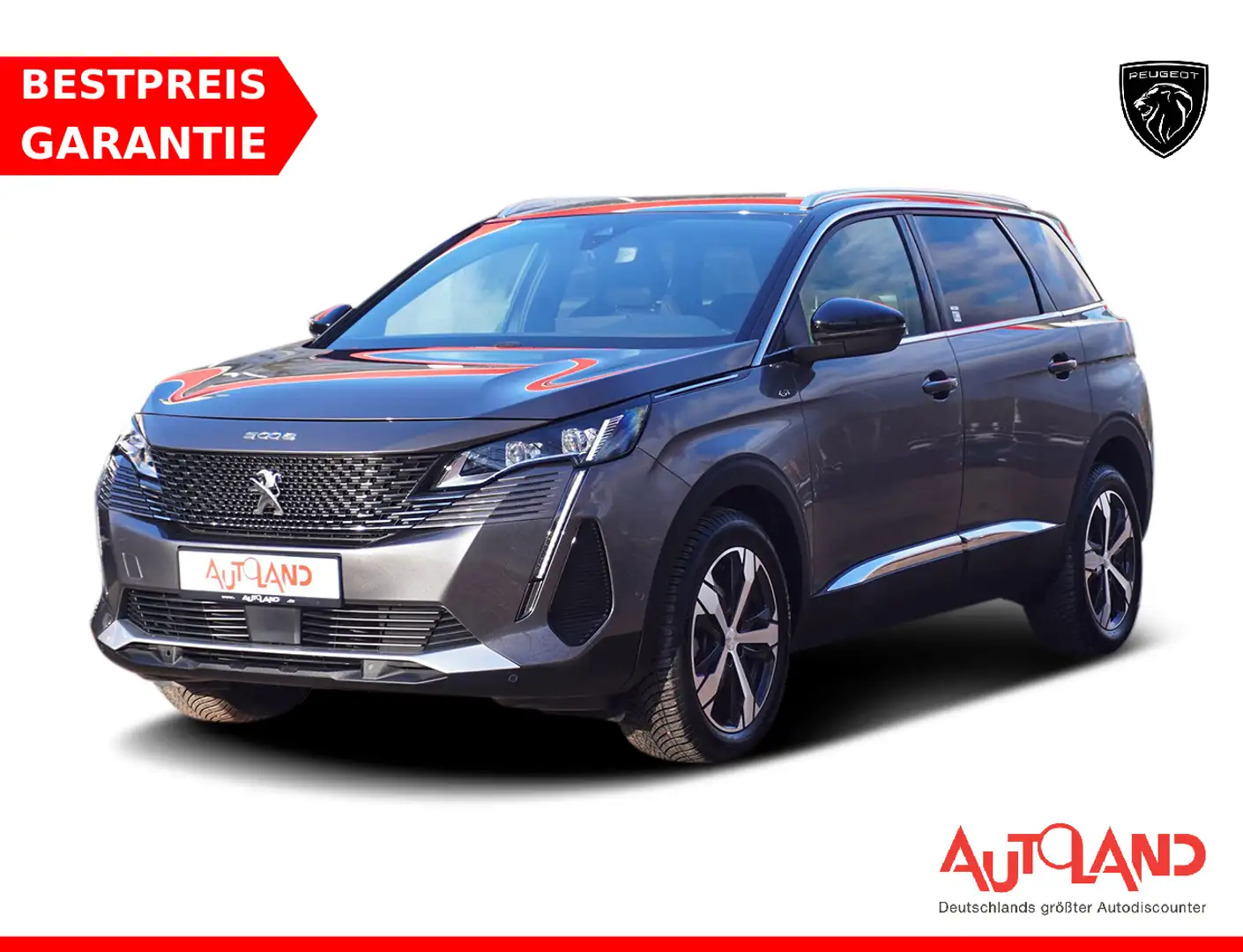 Peugeot 5008 1.2 12V e-THP Active Pack Kamera LED DAB Gris - 1
