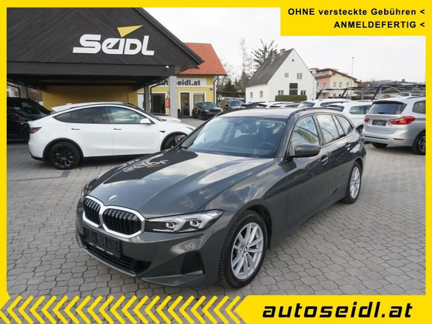 BMW 316 d Touring Aut. *2023er+WIDESCREEN* Grau - 1