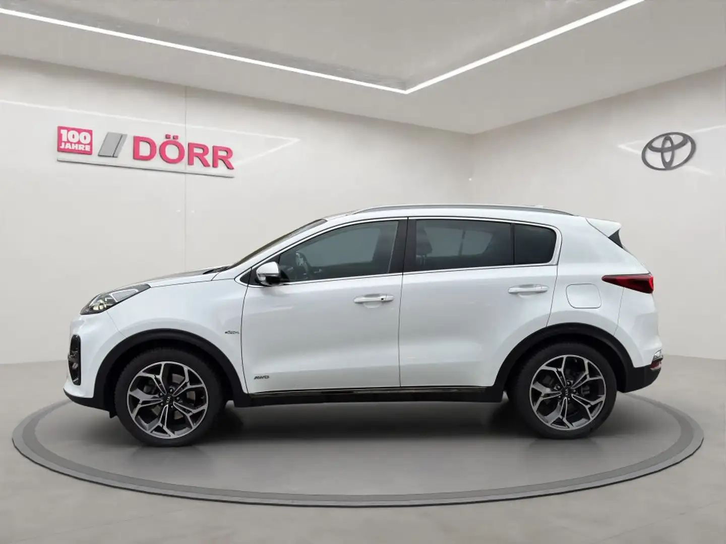 Kia Sportage 1.6 T-GDI AWD | GT-Line | JBL | AHK | Navi Weiß - 2