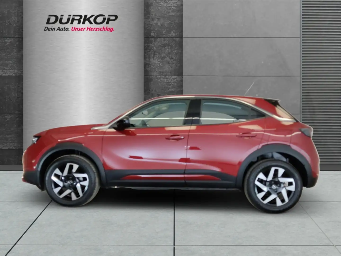 Opel Mokka 1.2 Elegance Automatik Klimaautomatik Sitzheizung Rot - 2