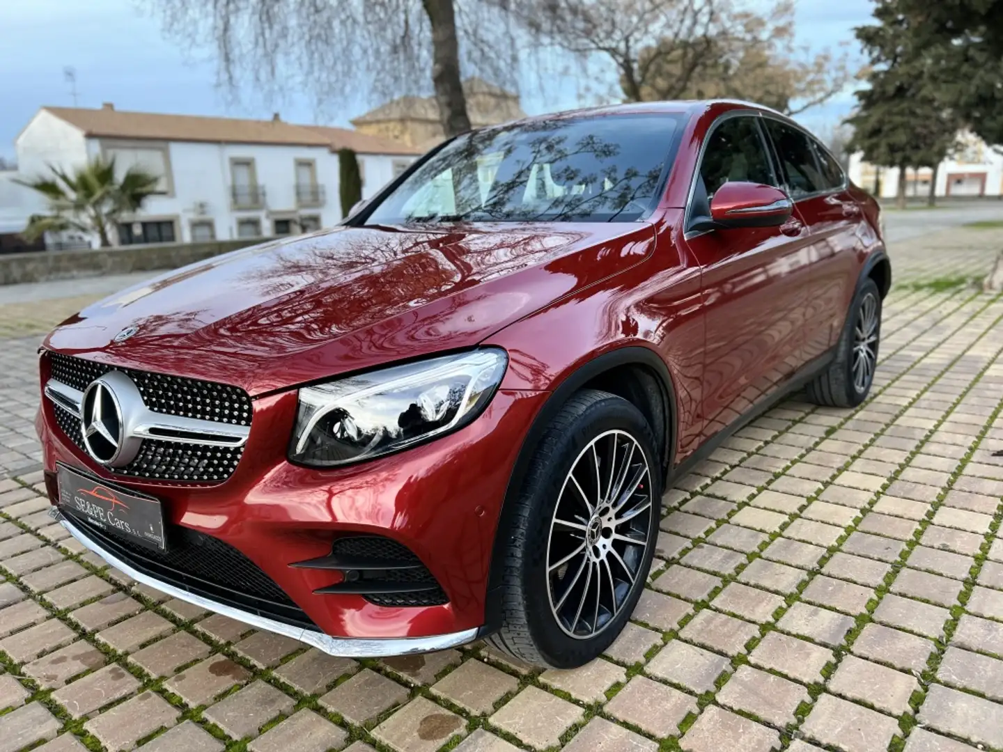 Mercedes-Benz GLC 350 Coupé 350d 4Matic Aut. Rojo - 1