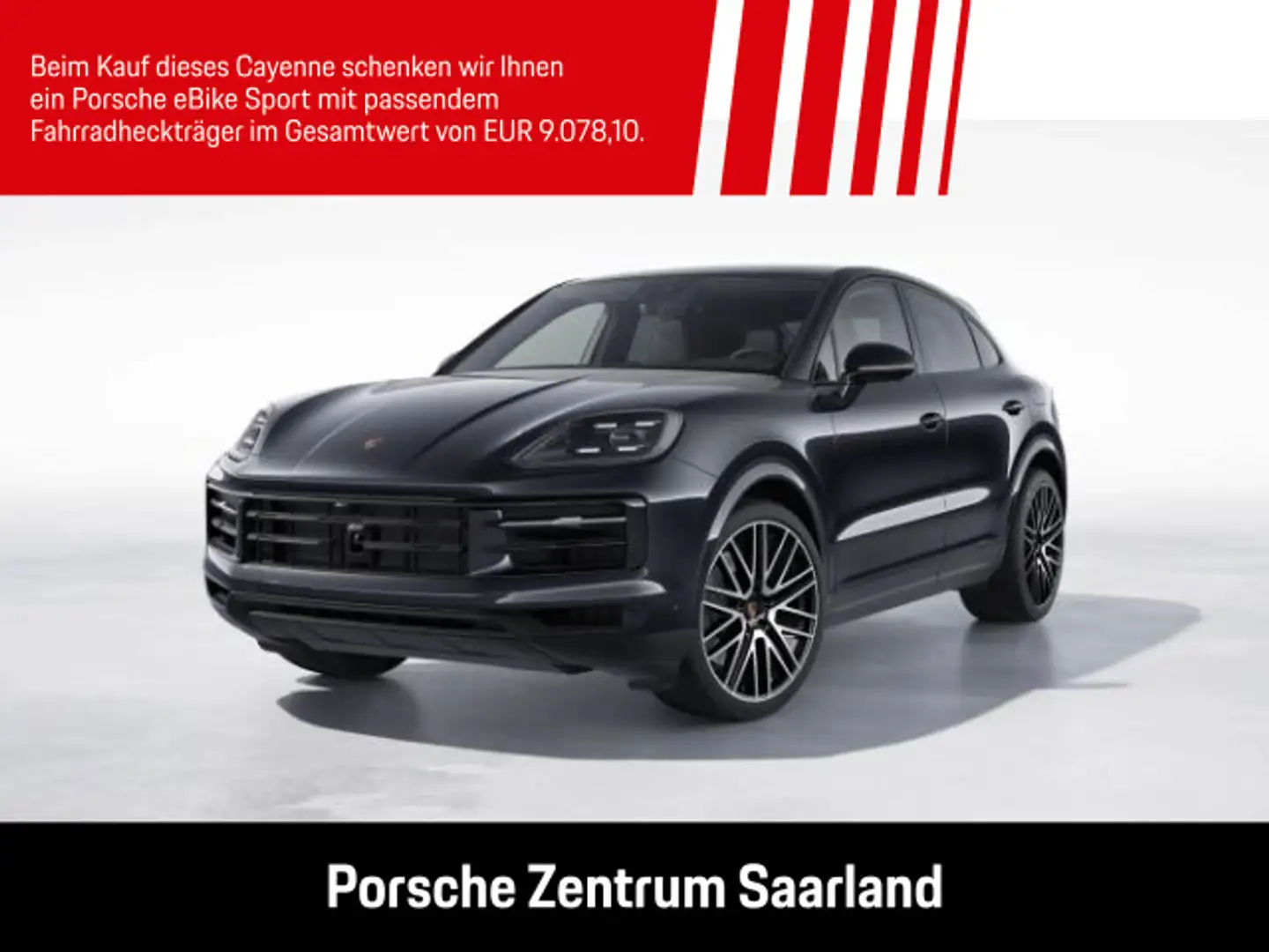Porsche Cayenne E-Hybrid Coupe AHK,Luftfederung,Sportabg Schwarz - 1