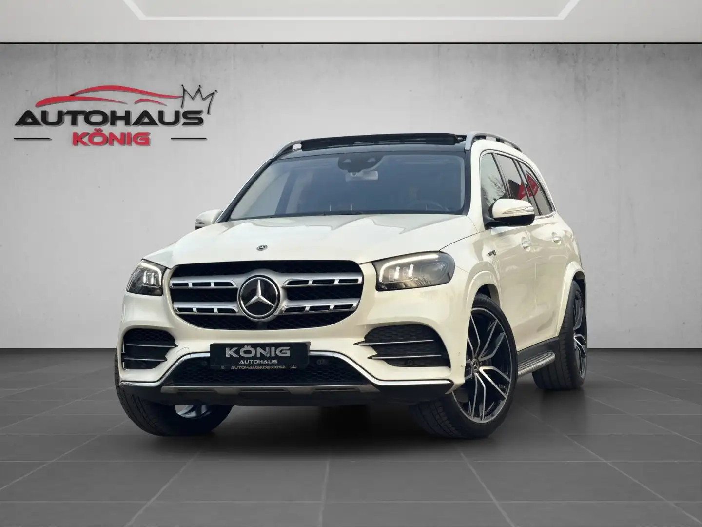 Mercedes-Benz GLS 580 4Matic AMG-Line 7Sitz*Pano*23"*63AMG*AHK Weiß - 1