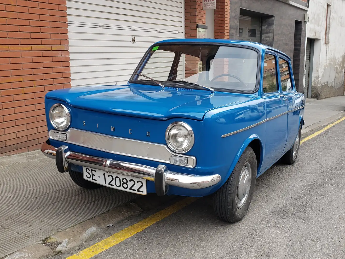 Talbot Simca 1100 Simca 1000 barreiros Albastru - 2