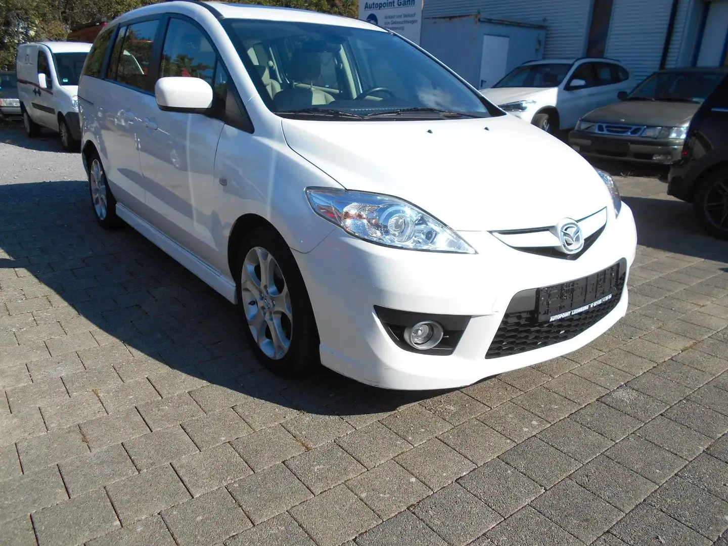Mazda 5 Lim. 2.0 Active+ Leder 7. Sitzer, Getriebeprob Weiß - 2