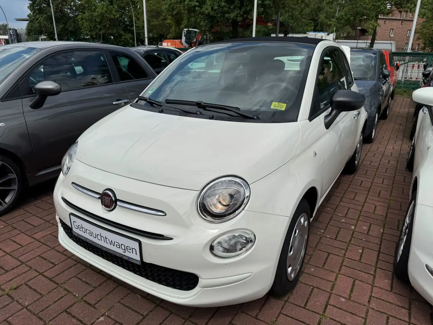 Fiat 500C MY23 1.0 Klima & Sound Blanc - 1